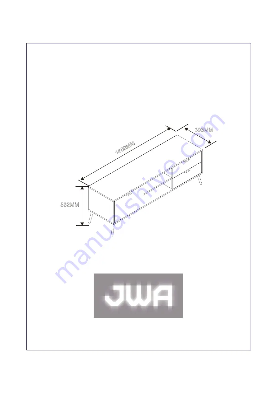 JWA OLTA 68566 Assembly Instruction Manual Download Page 1