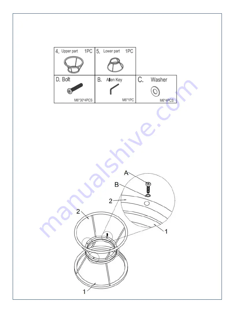 JWA ORTIZ 71289 Assembly Instruction Manual Download Page 5