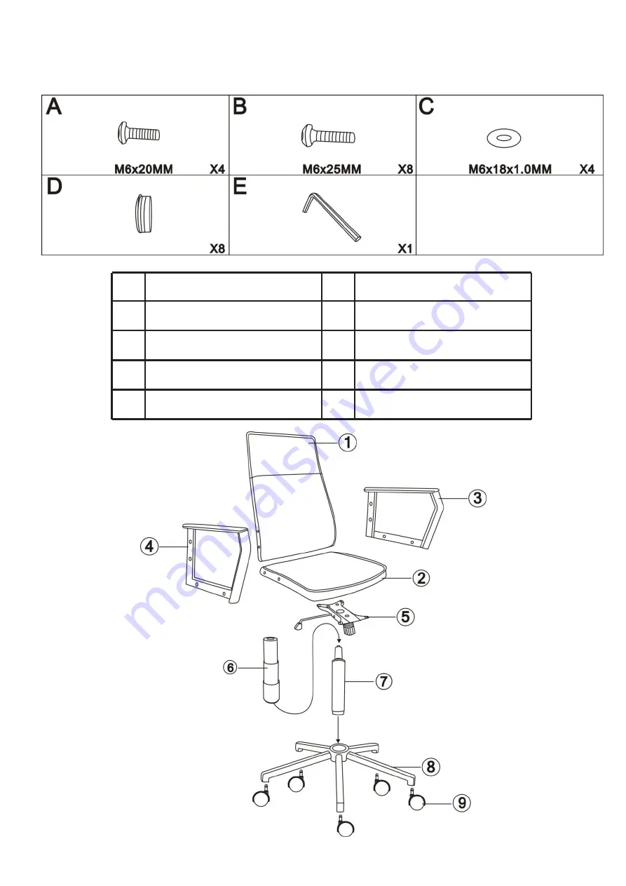 JWA RODGER 70145 Assembly Instruction Manual Download Page 3