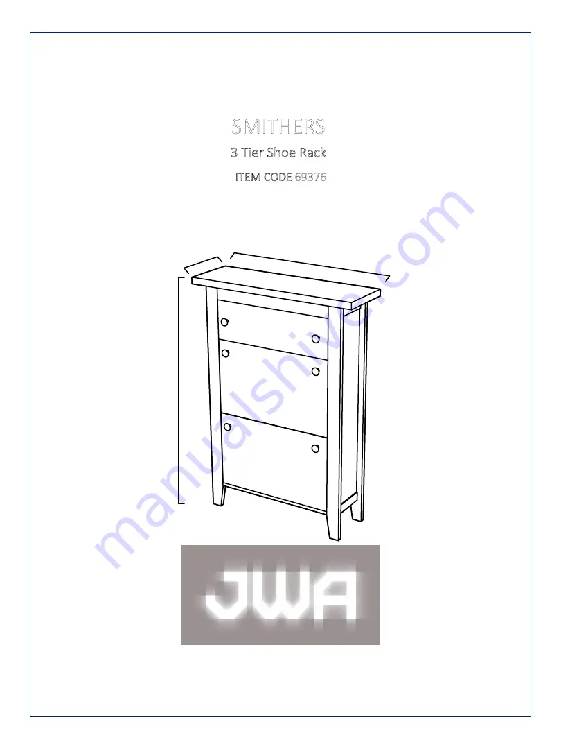 JWA SMITHERS 69376 Скачать руководство пользователя страница 1