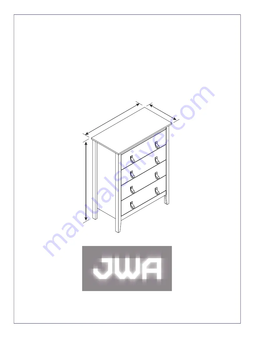 JWA STANFORD 70195 Скачать руководство пользователя страница 1