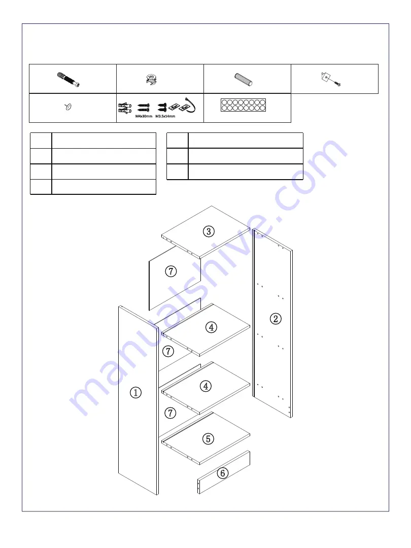 JWA VEDIA 400 68461 Assembly Instruction Manual Download Page 3