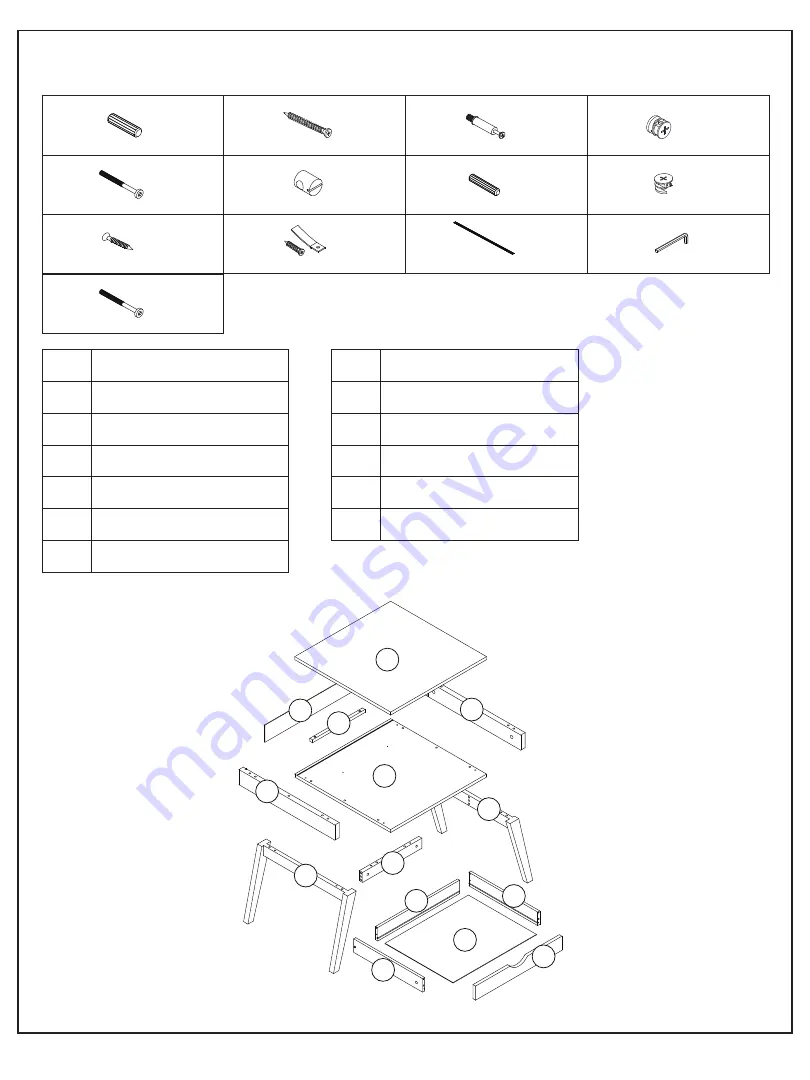 JWA WILSHERE 69733 Assembly Instruction Manual Download Page 3