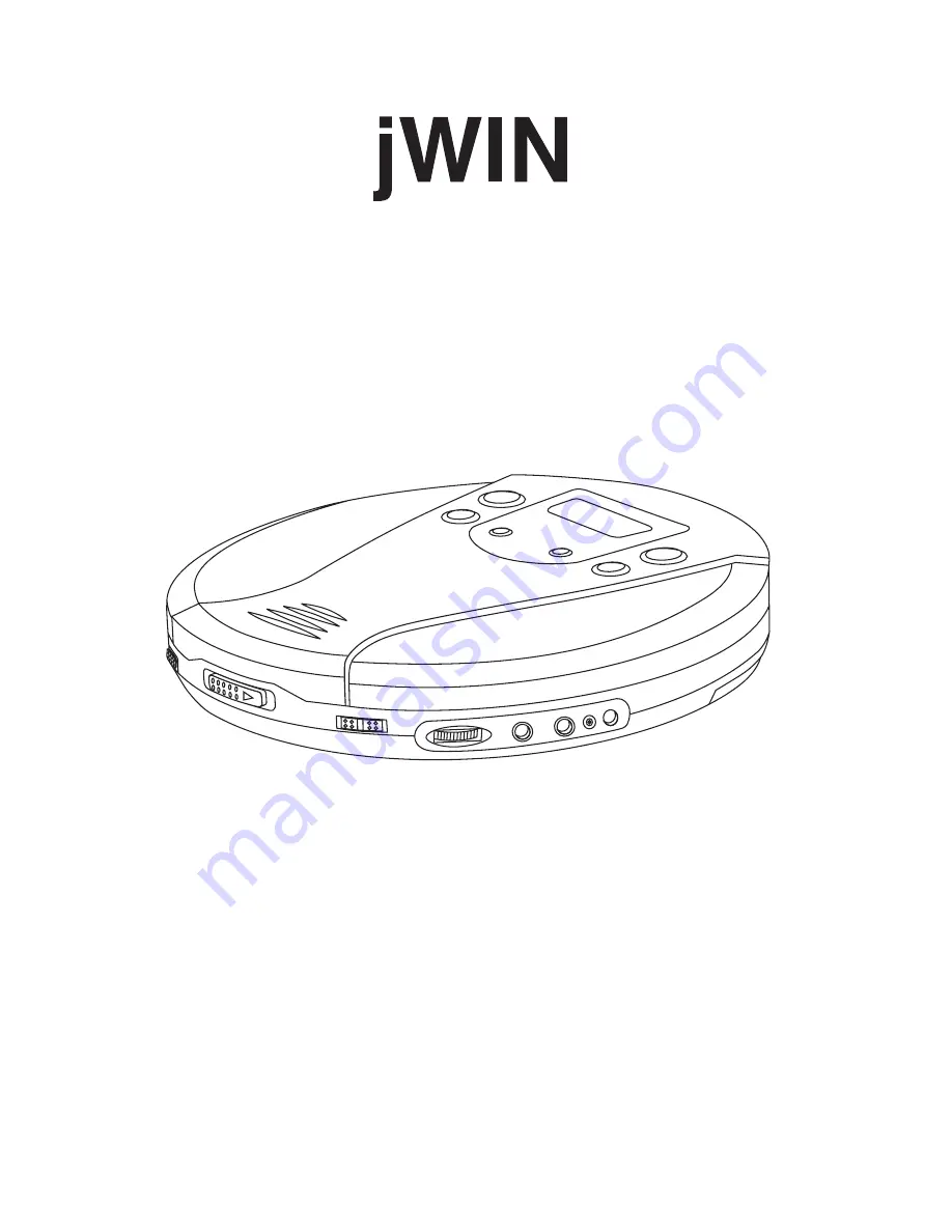 jWIN JX-CD280 Instruction Manual Download Page 1