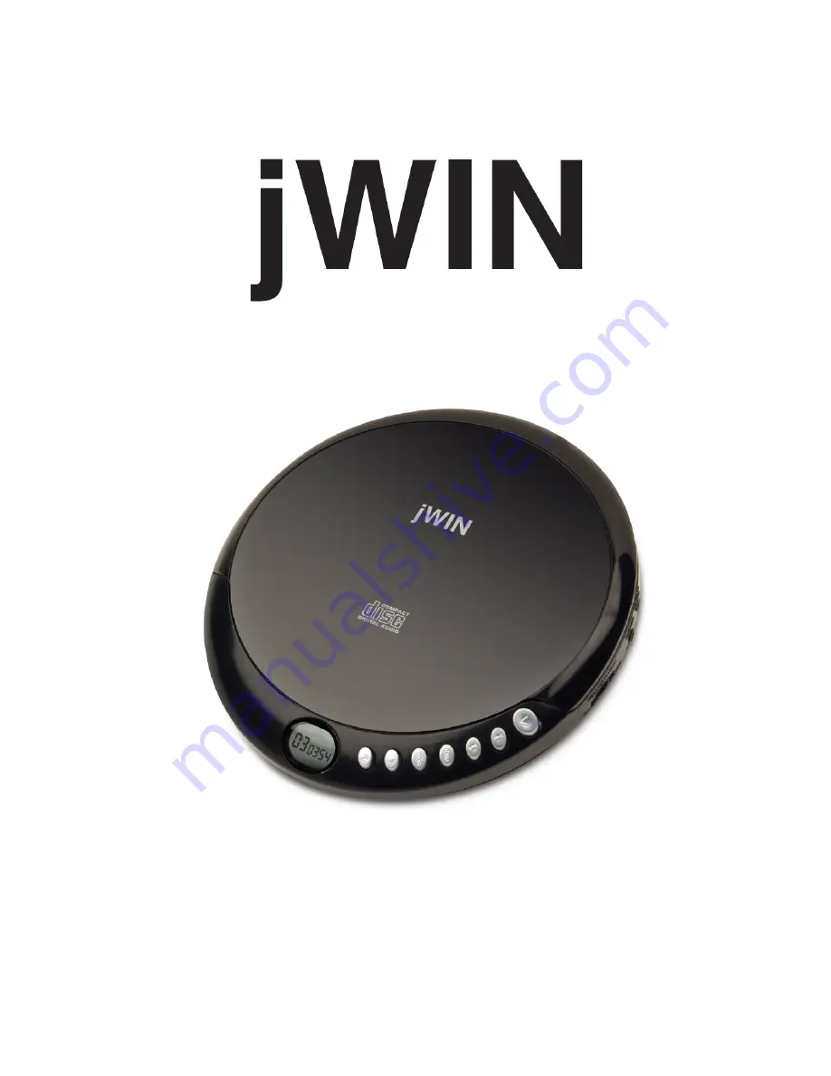 jWIN JX-CD335 Скачать руководство пользователя страница 1