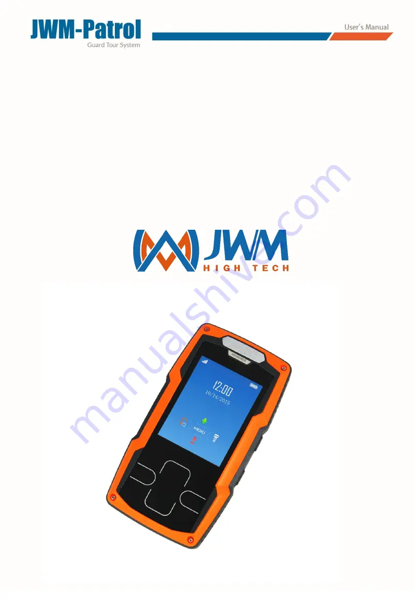 JWM GUARD TOUR WM-5000F3 User Manual Download Page 1