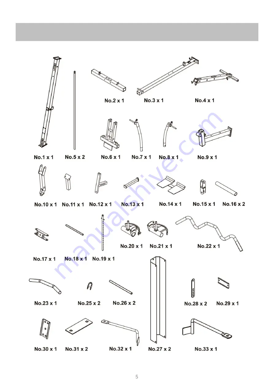 JX Fitness JXL-1150 Manual Download Page 7