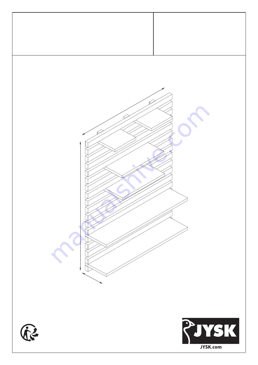 Jysk 3600254 Manual Download Page 1