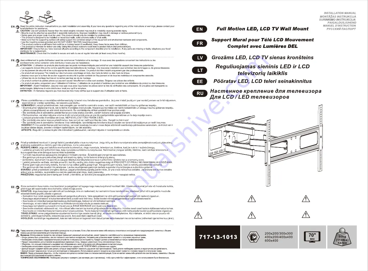 Jysk 717-13-1013 Installation Manual Download Page 1