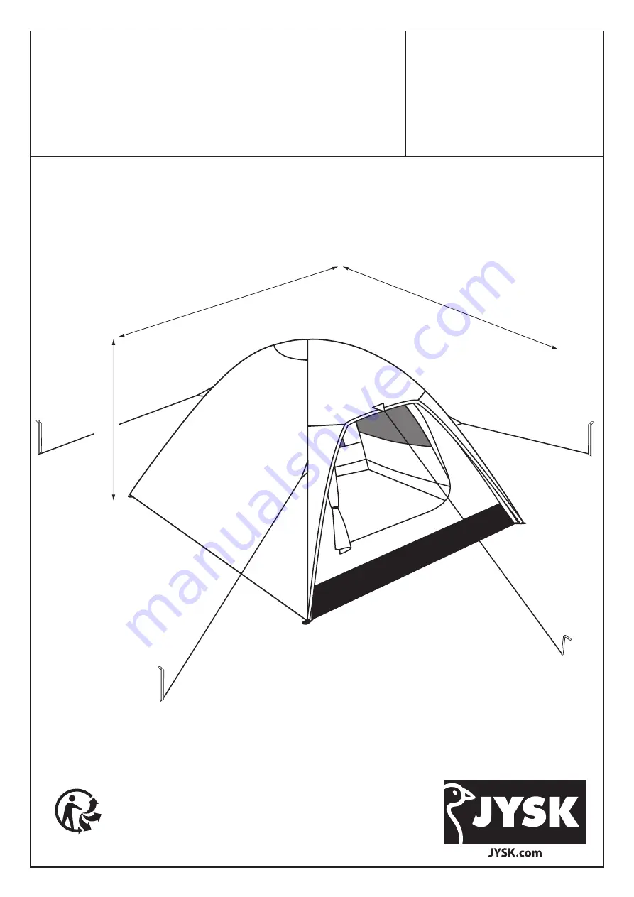 Jysk AURSKOG 4703610 Manual Download Page 1