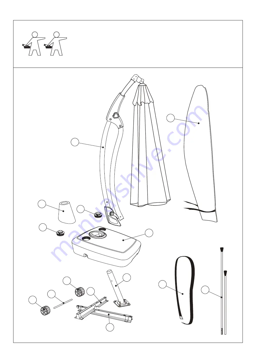 Jysk JUTLANDIA HAUGESUND 3712510 Manual Download Page 14