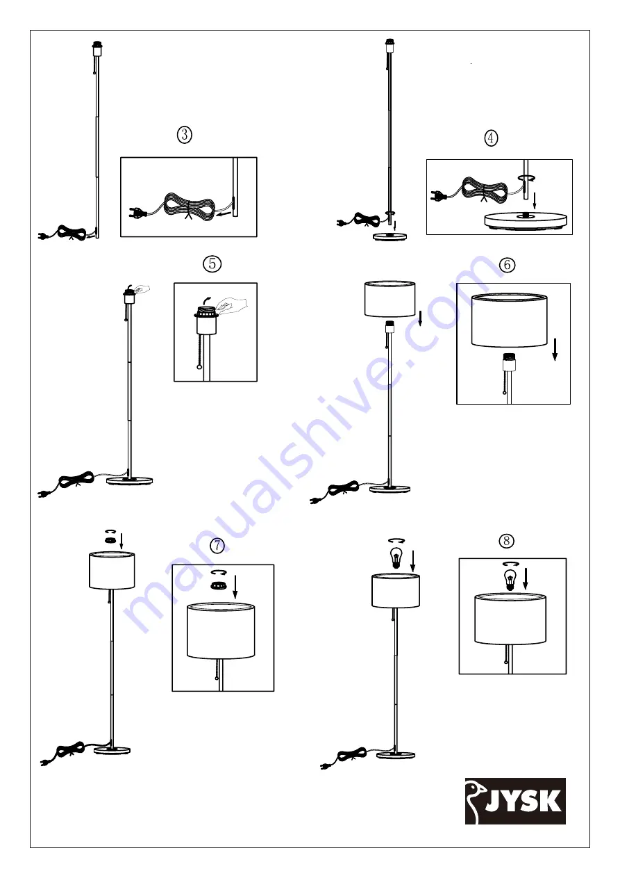 Jysk KRISTOF Quick Start Manual Download Page 6