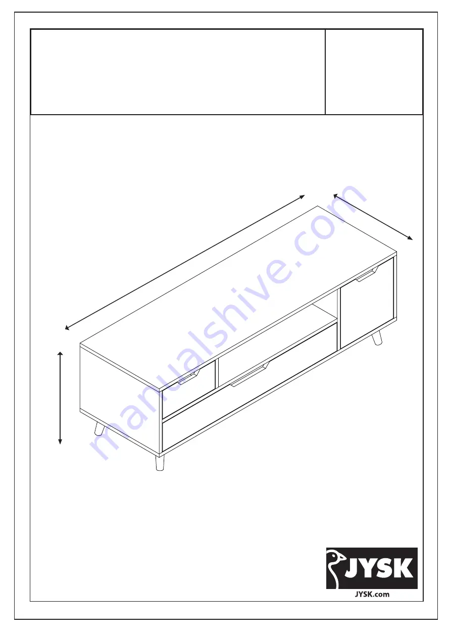 Jysk MARKE 3674101 Manual Download Page 1