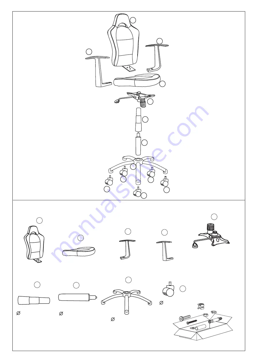 Jysk SNERTINGE Assembly Instructions Manual Download Page 5