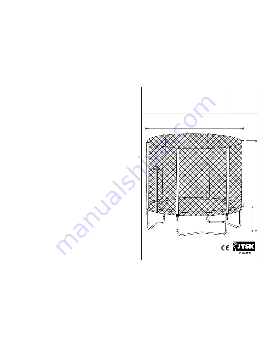 Jysk Stoj Safety Instructions And Assembly Manual Download Page 1