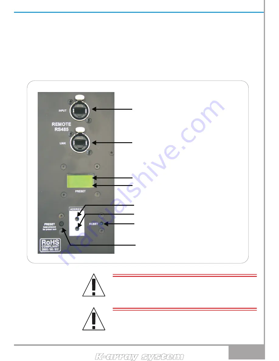 K-array KH15 User Manual Download Page 8