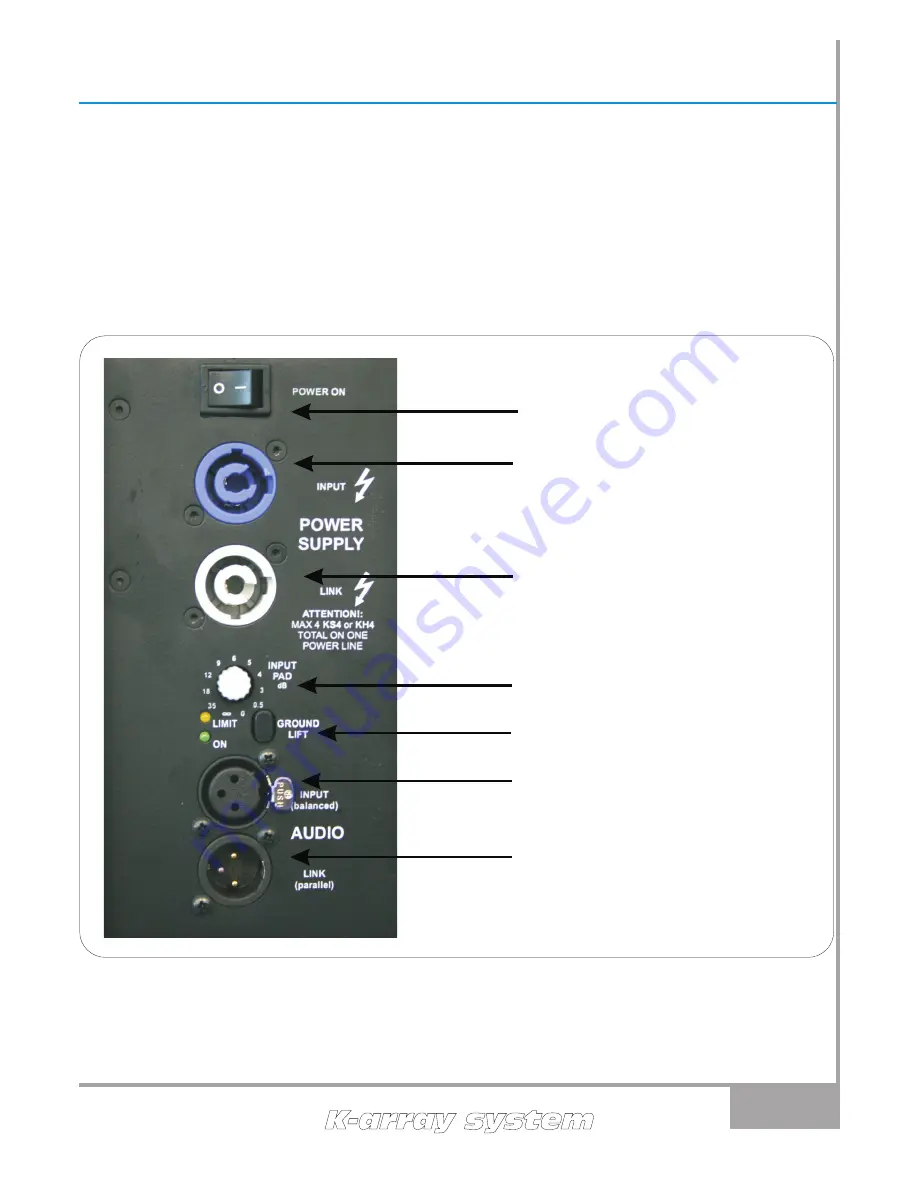 K-array KH4 User Manual Download Page 15