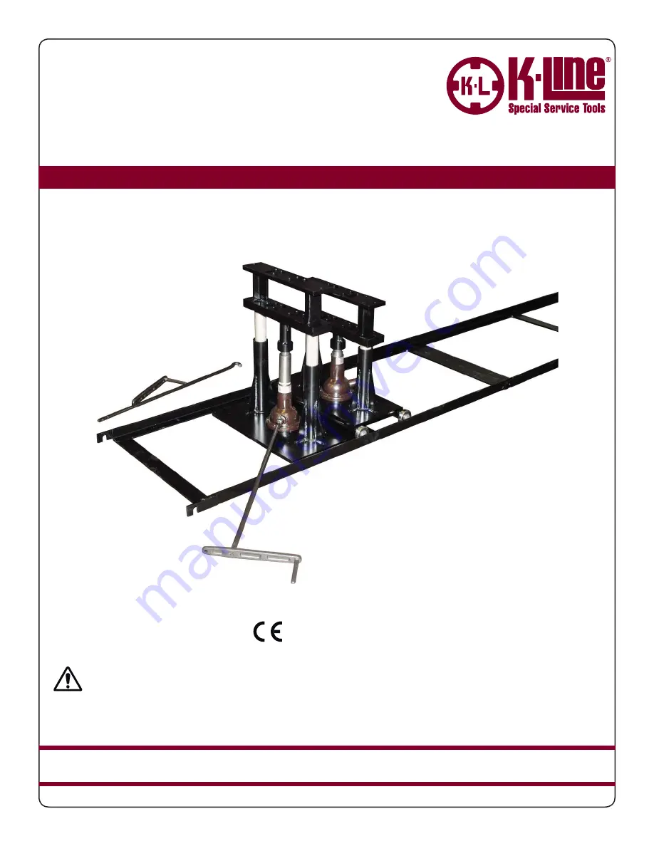 K-Line AT30000 Operating Instructions Manual Download Page 1