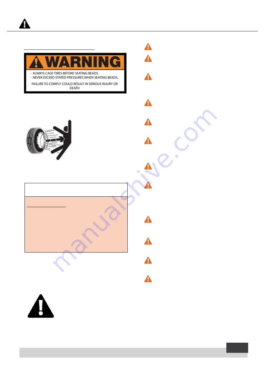 K-Line CROP CADET SG60T Operating & Safety Manual Download Page 21