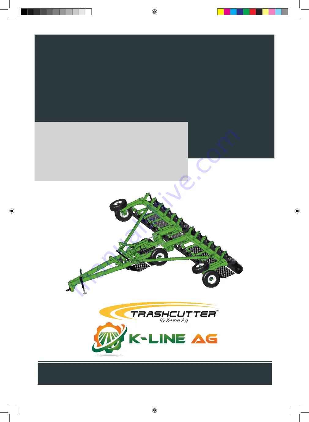 K-Line TRASHCUTTER 2740T Скачать руководство пользователя страница 1