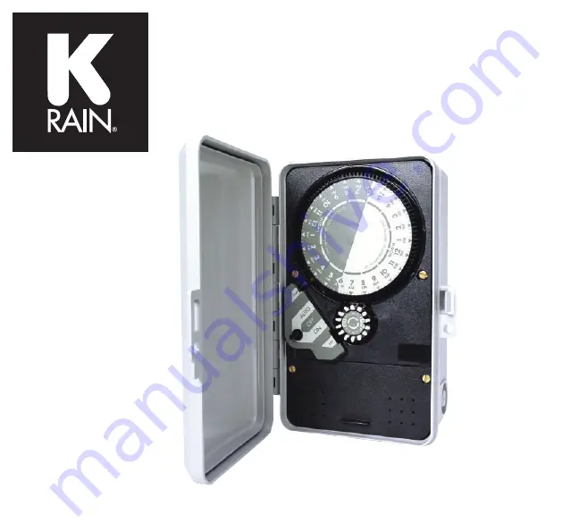 K-Rain 2000 Series Instruction Manual Download Page 1