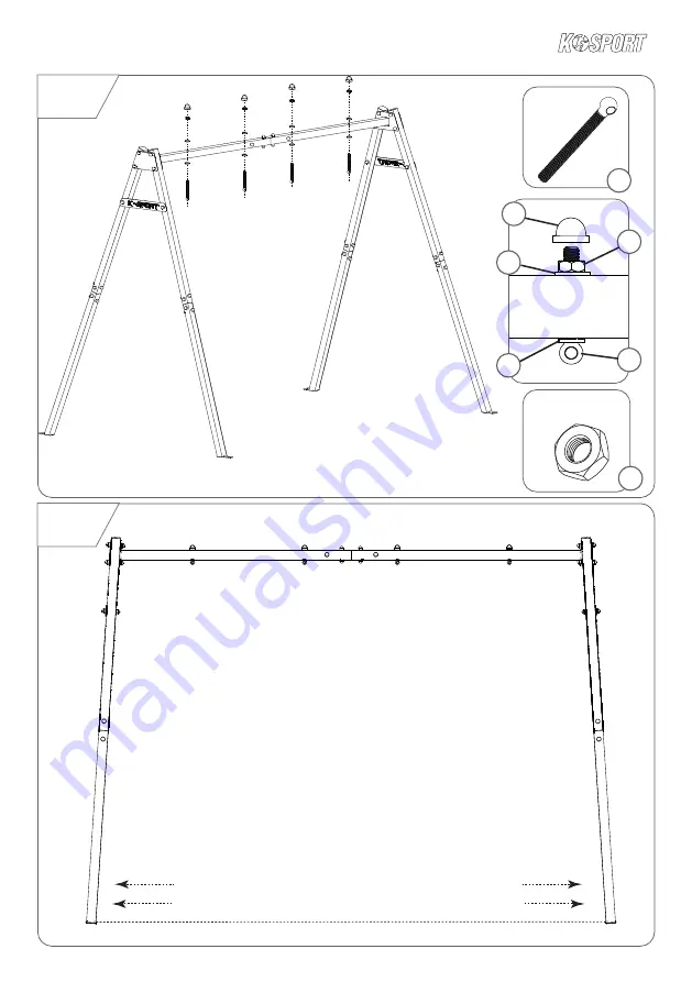 K-SPORT KSOZ015 Assembly Instructions Manual Download Page 5