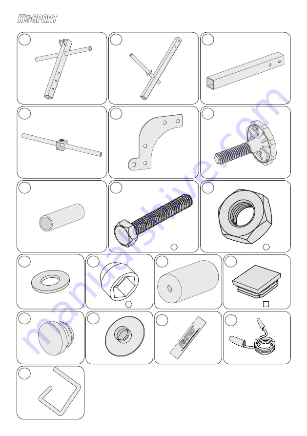 K-SPORT KSSL009 Assembly Instruction Download Page 2