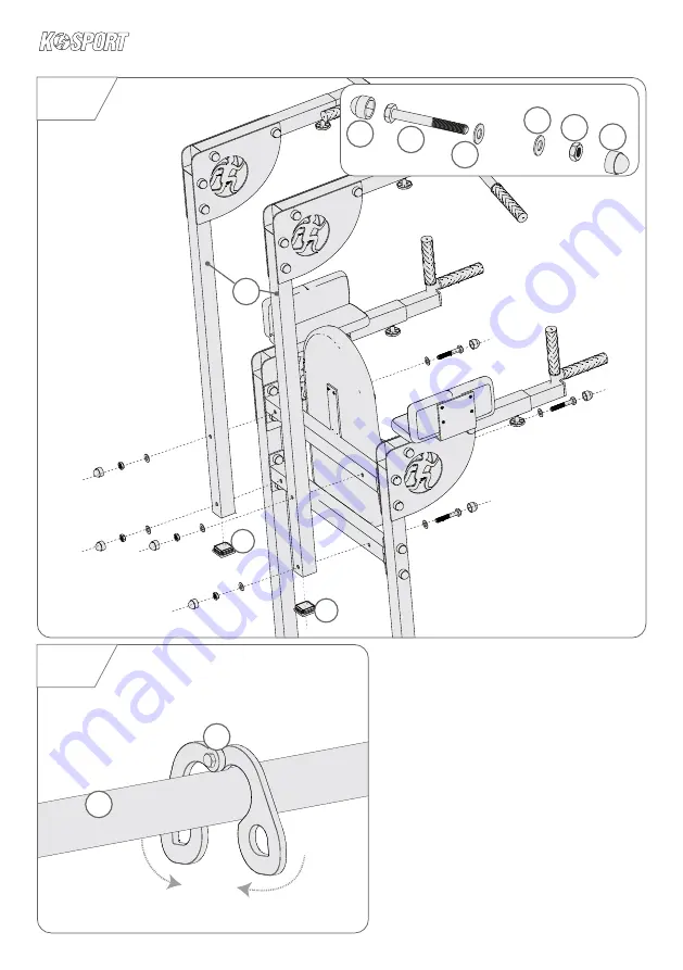 K-SPORT KSSL012 Assembly Instruction Manual Download Page 6