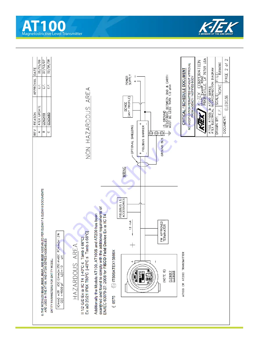 K-TEK AccuTrak AT100 Installation & Operation Manual Download Page 32