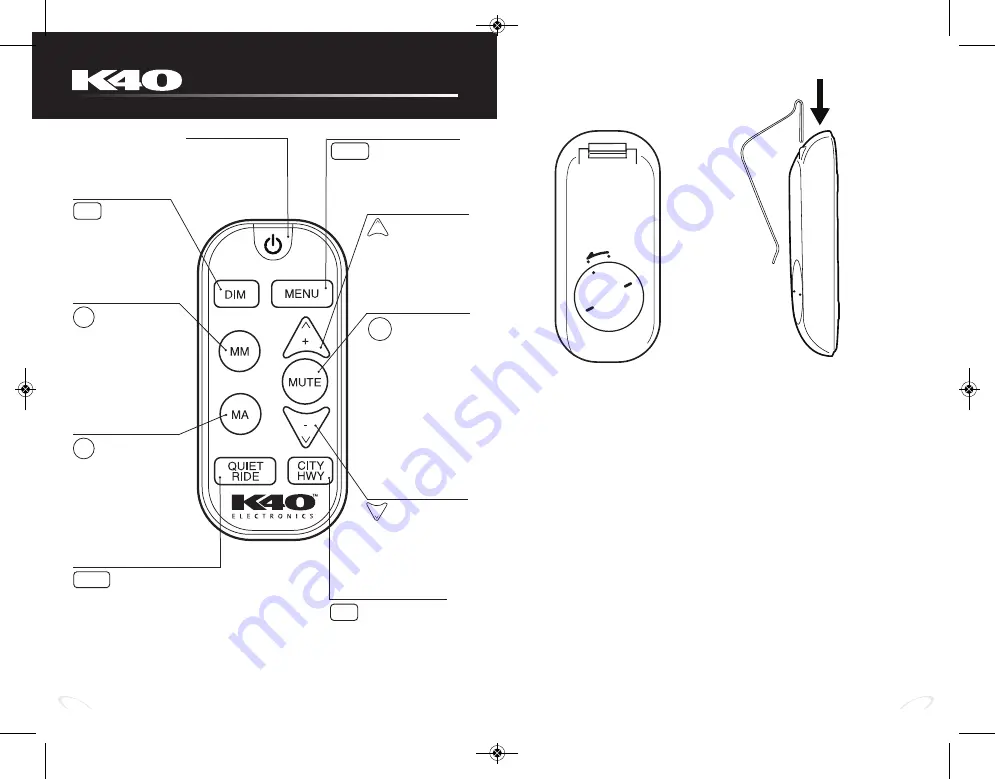 K40 ELECTRONICS K40 Platinum200 Скачать руководство пользователя страница 8