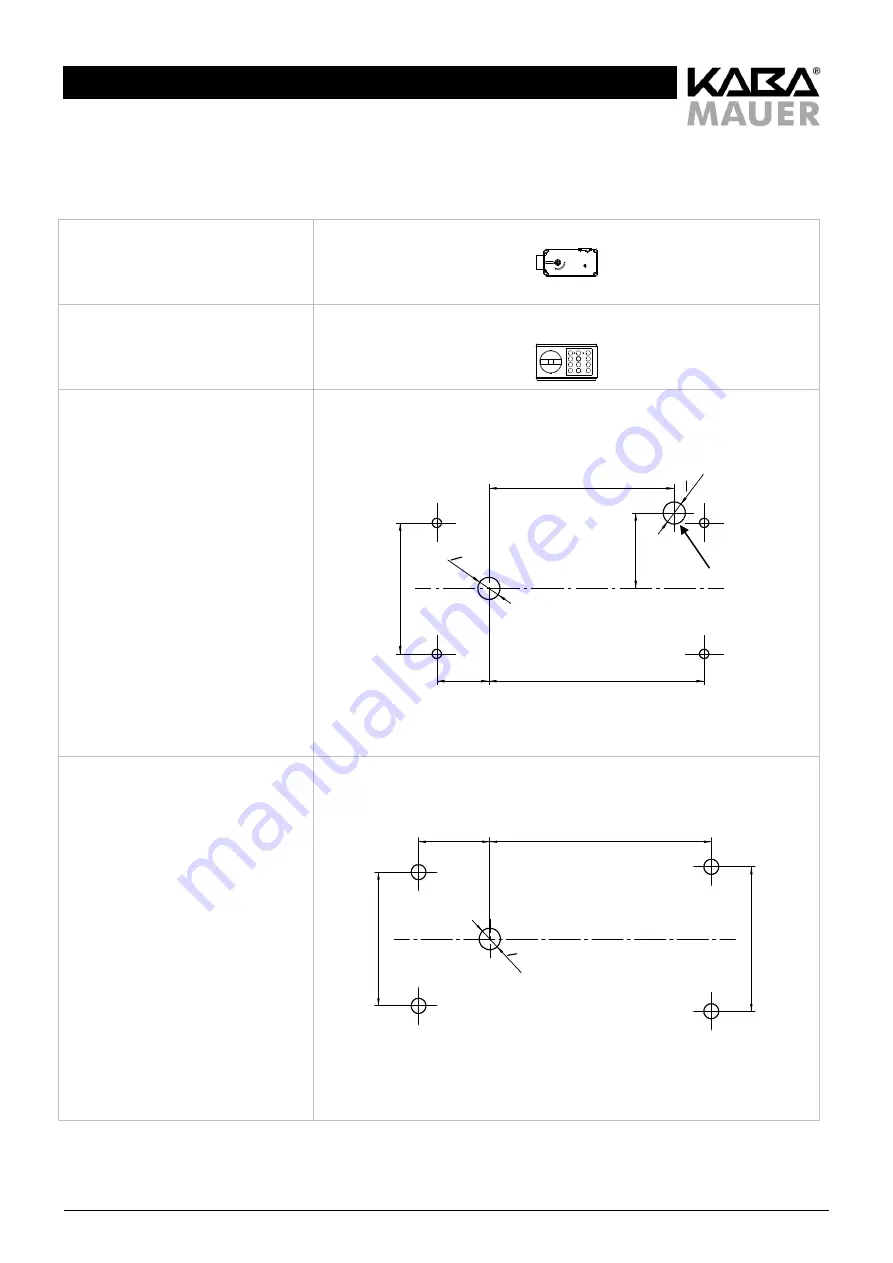 Kaba Mauer Code-Combi K 82021 Mounting Instructions Download Page 10