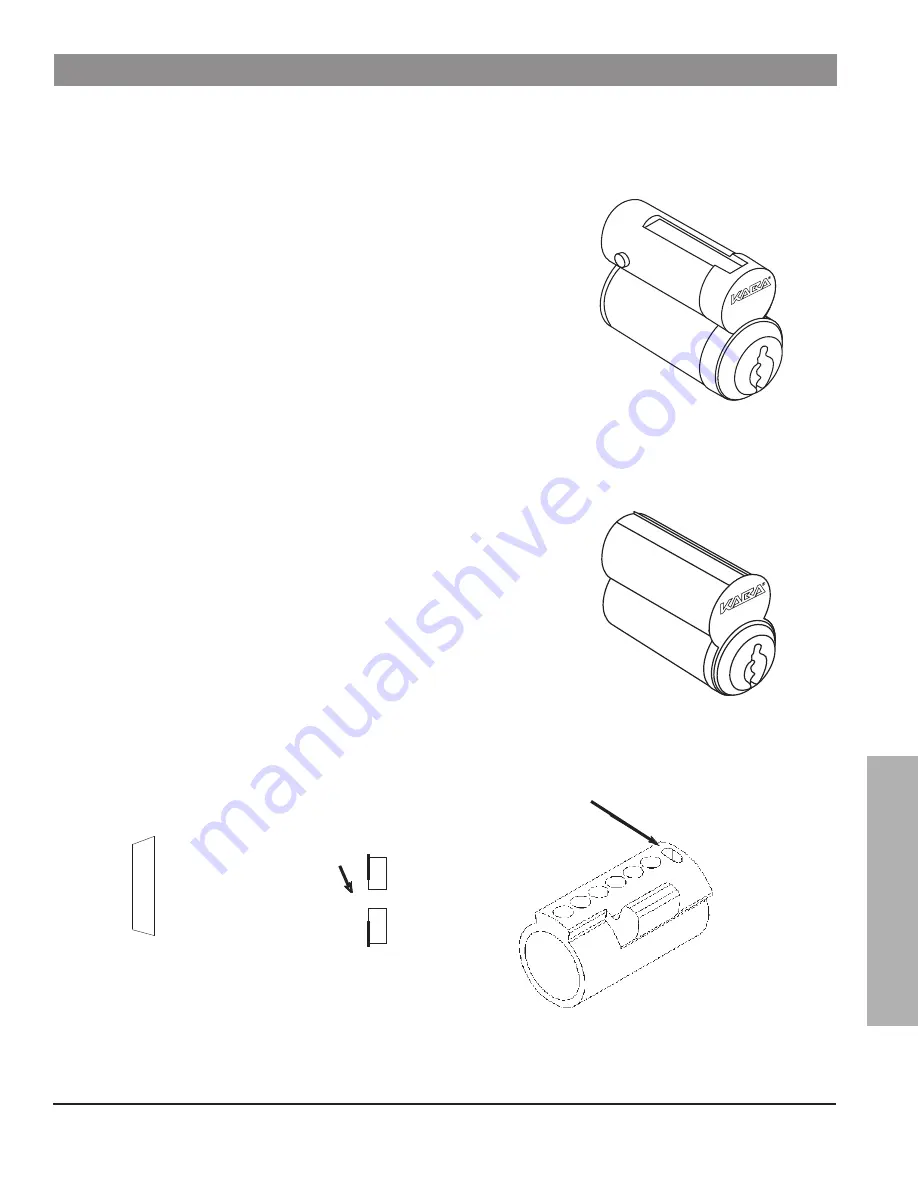 Kaba 5402 Series Technical Manual Download Page 55