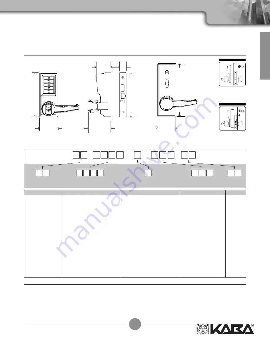 Kaba Simplex LP1000 Series Скачать руководство пользователя страница 19