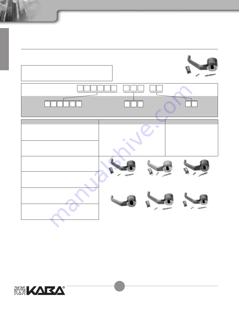 Kaba Simplex LP1000 Series Manual Download Page 50