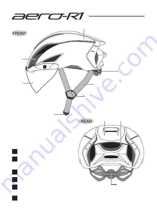 Kabuto AERO-R1 Instruction Manual Download Page 15