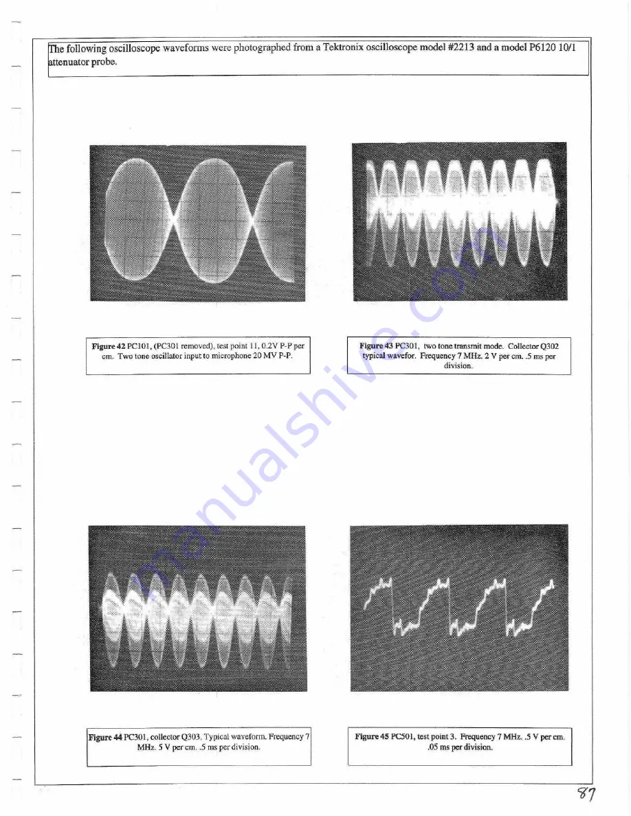 Kachina Communications MP-25E Operation And Maintenance Manual Download Page 87