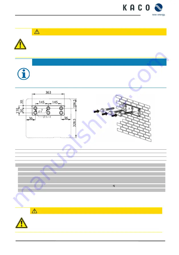 Kaco blueplanet 10.0 NX3 M2 Quick Manual Download Page 171