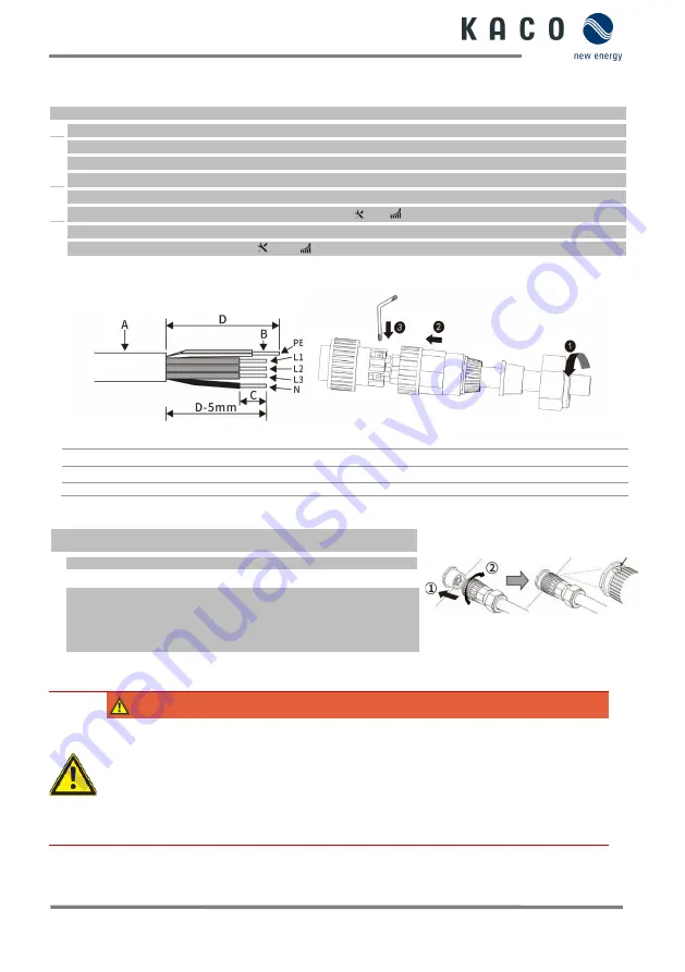 Kaco blueplanet 10.0 NX3 M2 Quick Manual Download Page 250