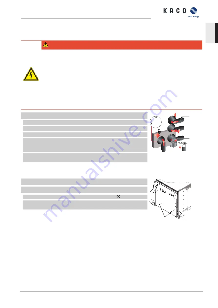 Kaco blueplanet 87.0 TL3 S Manual Download Page 21