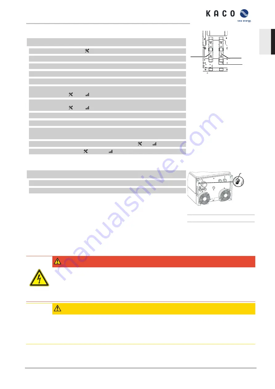 Kaco blueplanet gridsave 50.0TL3-S Series Manual Download Page 25