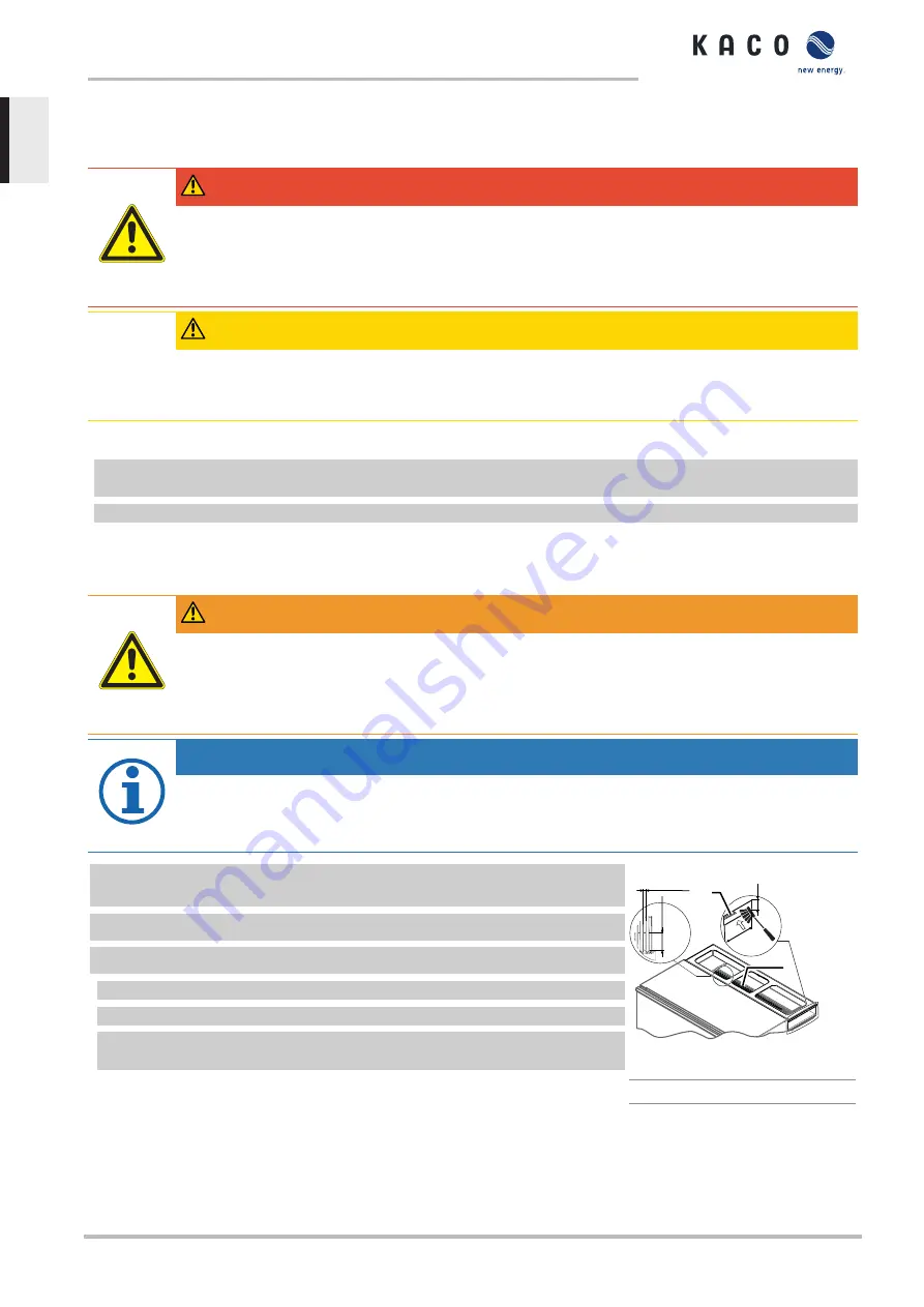 Kaco blueplanet gridsave 50.0TL3-S Series Manual Download Page 72