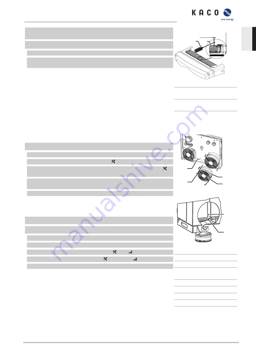 Kaco blueplanet gridsave 50.0TL3-S Series Manual Download Page 73