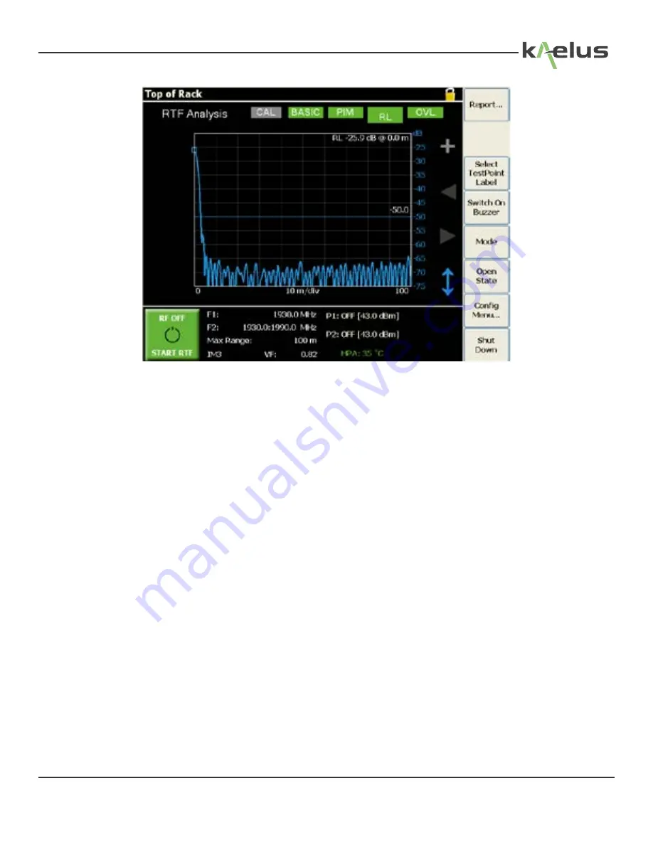 Kaelus RT1000V01A-01N Operating Manual Download Page 49