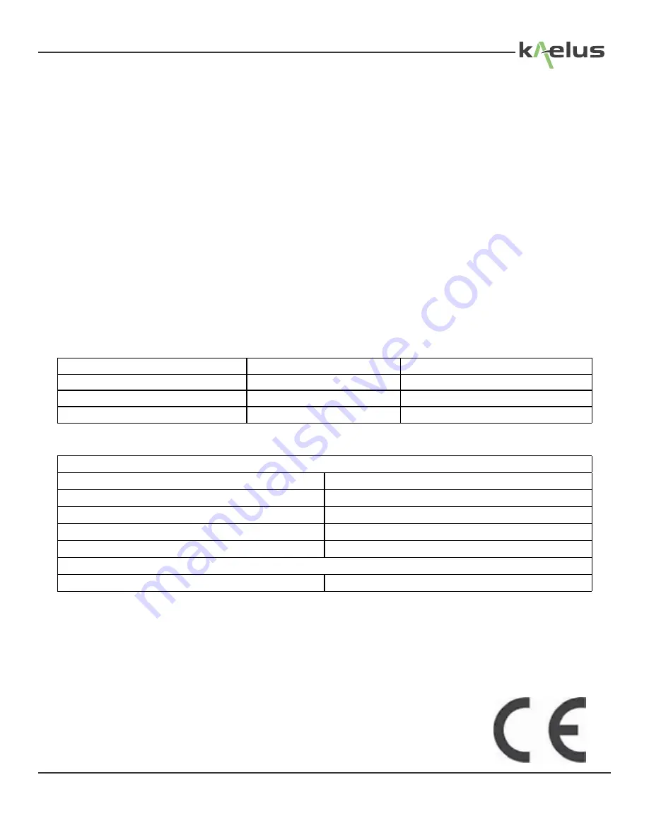 Kaelus RT1000V01A-01N Operating Manual Download Page 59