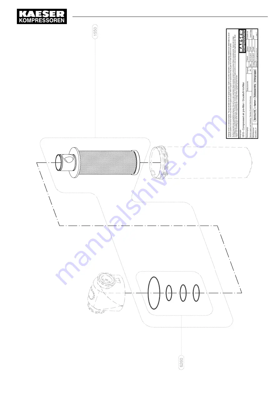 KAESER KOMPRESSOREN MOBILAIR M55 PE Operator'S Manual Download Page 237