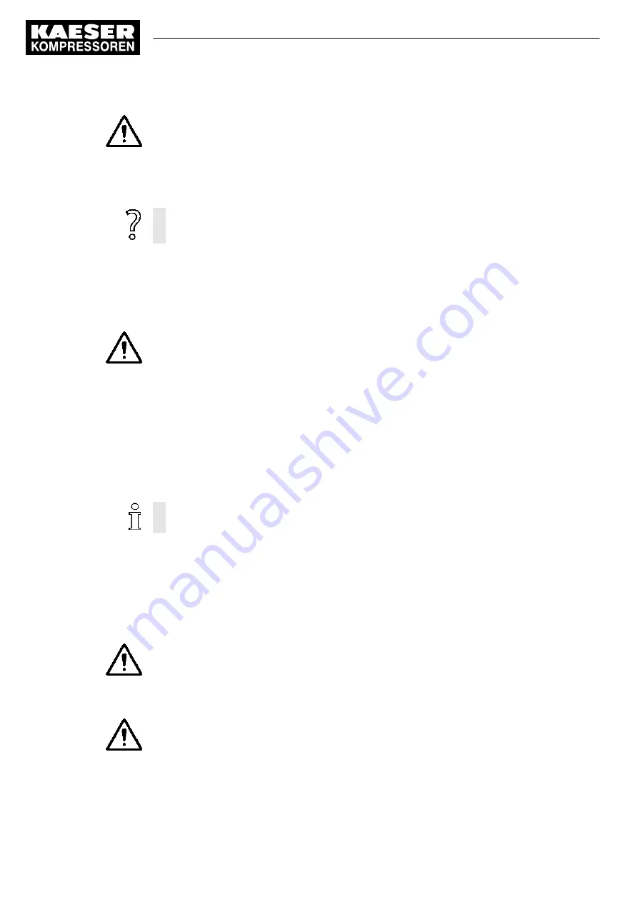 KAESER M 64 Operator'S Manual Download Page 132