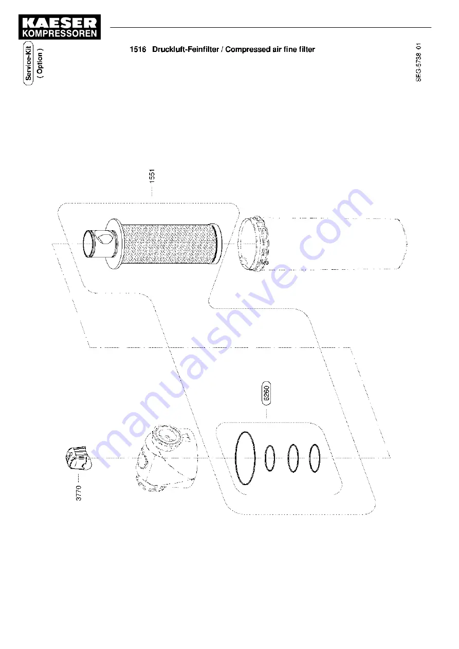 KAESER M 64 Operator'S Manual Download Page 206