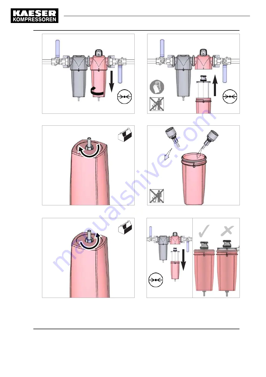 KAESER M 64 Operator'S Manual Download Page 322