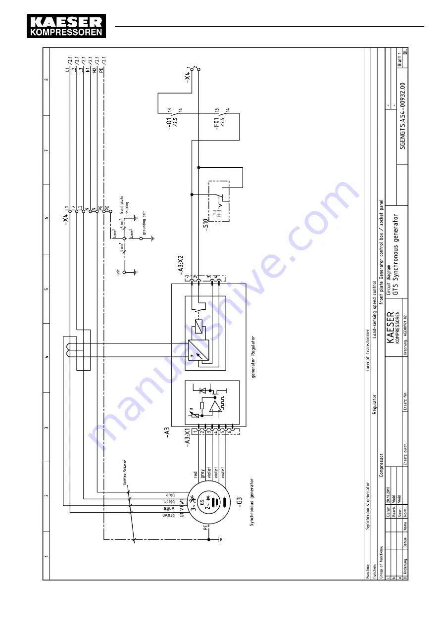 KAESER M100 Operator'S Manual Download Page 305