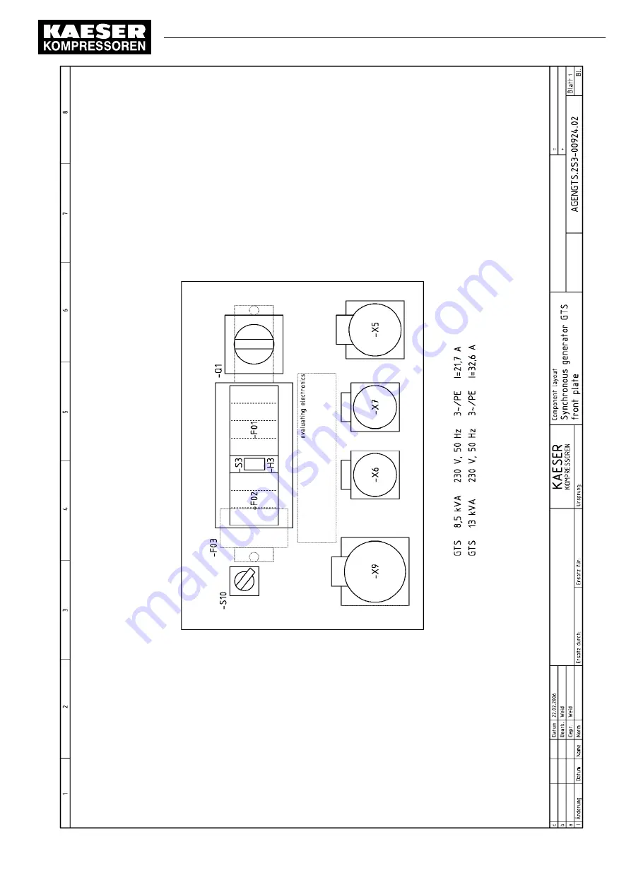 KAESER M100 Operator'S Manual Download Page 319